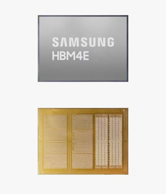 Samsung inicia el envío de muestras HBM4E de 12 capas con 3,6 TB/s por pila para IA