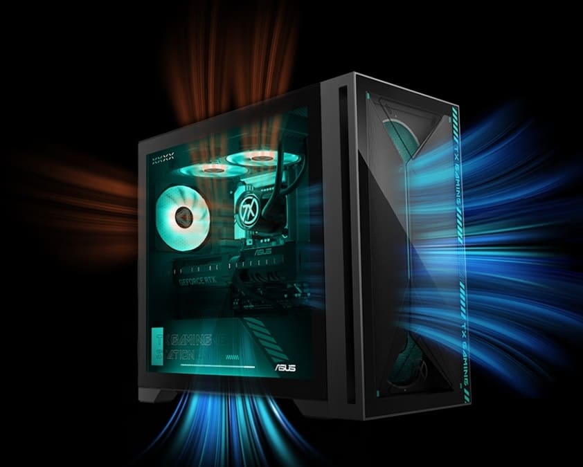 ASUS TUF Gaming 7X llega con torre de 47 litros, Core Ultra 9 275HX y RTX 5060 Ti