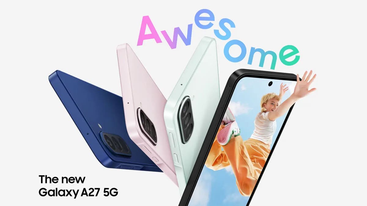 Samsung Galaxy A27 5G aparece con Snapdragon 6 Gen 3, panel Super AMOLED de 120 Hz, cámara de 50 MP y 6 años de soporte