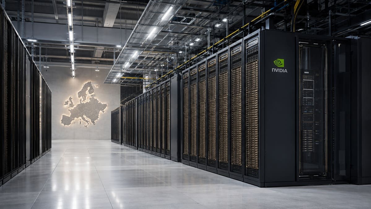 Europa desplegará 35 superordenadores NVIDIA con Hopper, Blackwell y Rubin para alcanzar 800 exaflops de IA