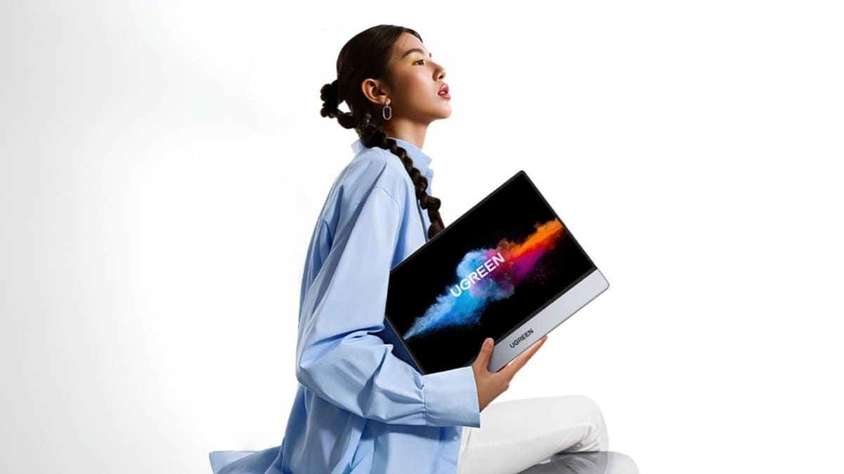 Ugreen AP16 llega a Estados Unidos con panel 16:10 de 2.560 × 1.600 píxeles, 165 Hz y diseño metálico