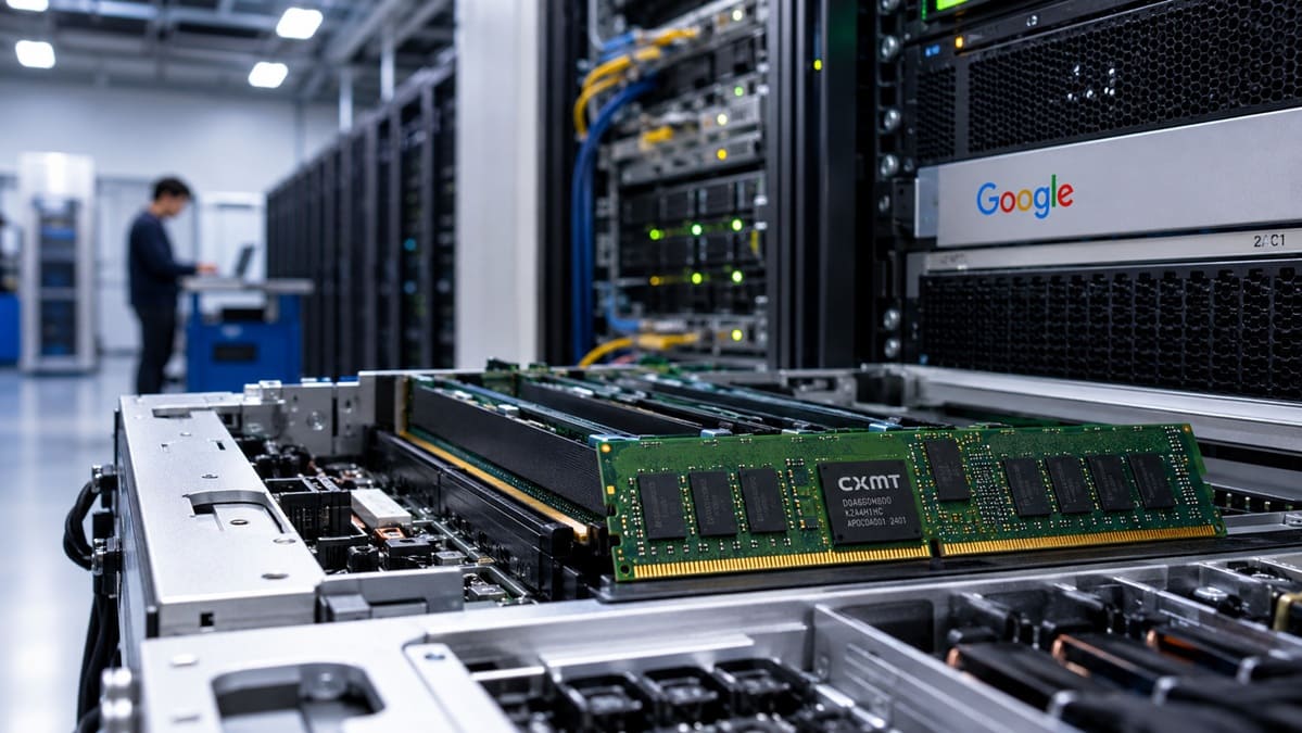Google no tendría un plan concreto para comprar memoria CXMT pese a la presión de la DRAM
