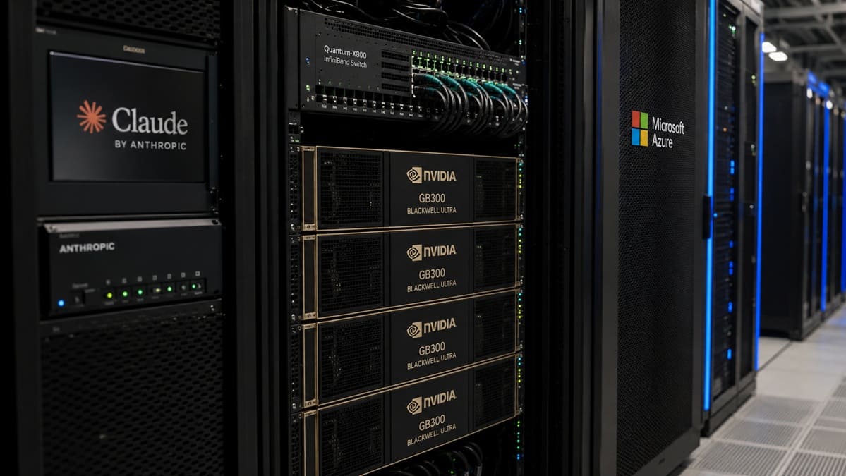 nvidia blackwell ultra claude Microsoft Azure portada (1)