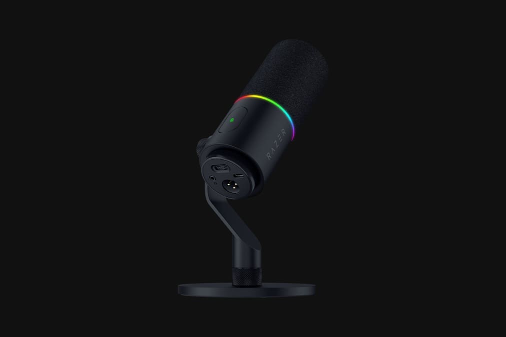Razer Seiren V3 Pro llega con grabación 32-bit float, DSP integrado y doble conexión USB-C/XLR