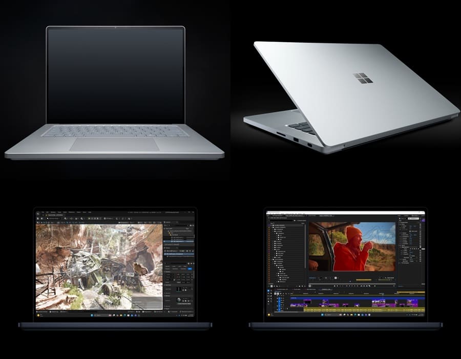Microsoft Surface Laptop Ultra apunta al MacBook Pro con RTX Spark, mini-LED de 2.000 nits y SSD reemplazable