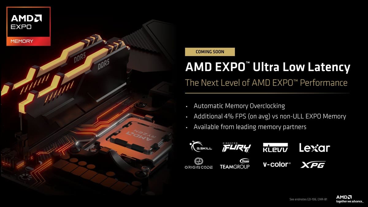 G.Skill aclara el sobreprecio de EXPO ULL: la DDR5 normal también acabará subiendo