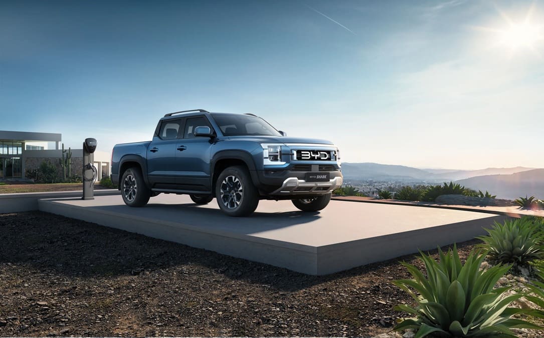 BYD Shark llegará a Europa como pick-up PHEV con 436 CV, 90 km eléctricos y V2L de 6 kW