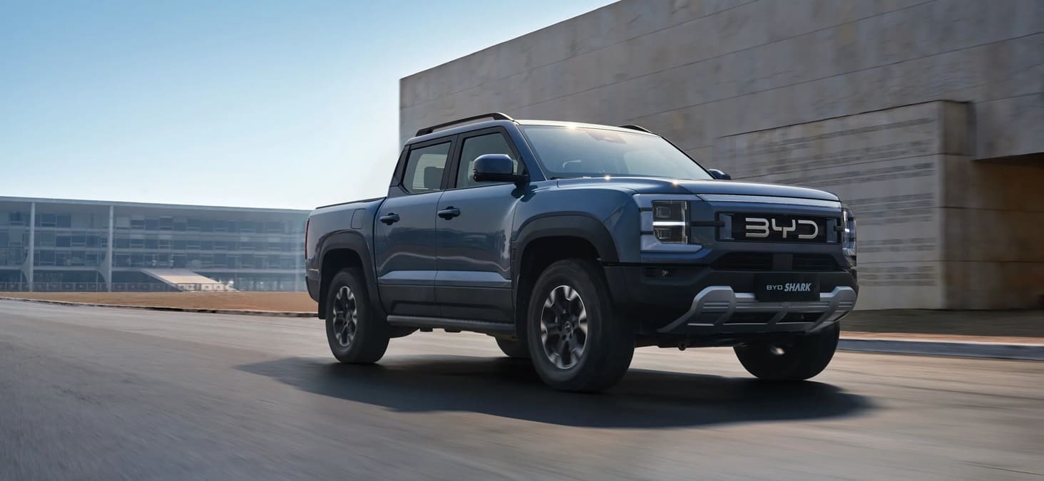 BYD Shark llegará a Europa como pick-up PHEV con 436 CV, 90 km eléctricos y V2L de 6 kW