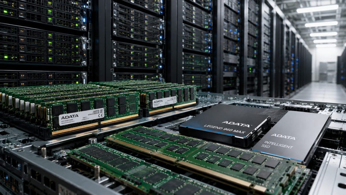 ADATA advierte de otra década de escasez de DRAM y aplaza el debate sobre la burbuja de IA