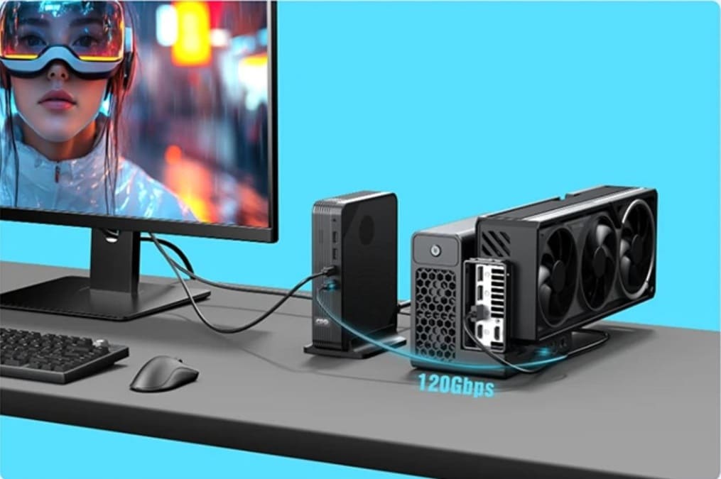 GPD BOX debuta como primer mini PC de la marca con Panther Lake, MCIO 8i y doble USB4 v2.0