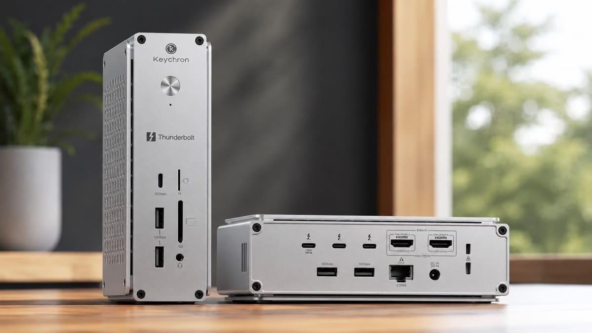 Keychron-Thunderbolt-5-Docking-Station portada
