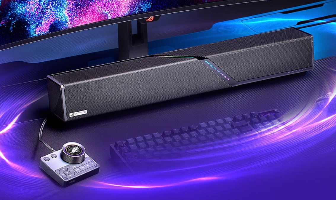ASUS ROG Gjallar llega con sonido 2.1.2 Dolby Atmos, subwoofer inalámbrico y HDMI 2.1