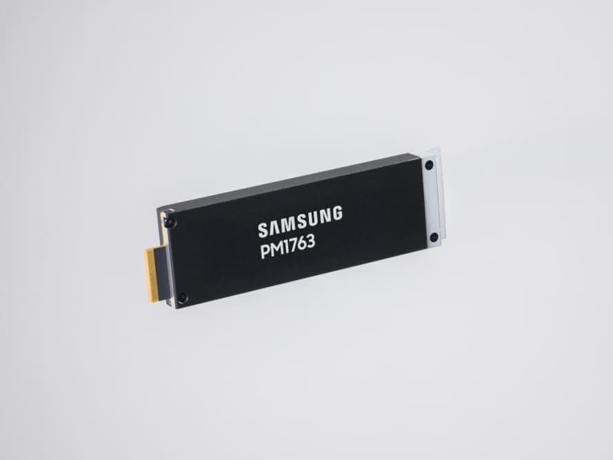 Samsung inicia la producción en masa del PM1763, su SSD PCIe 6.0 para servidores de IA y HPC