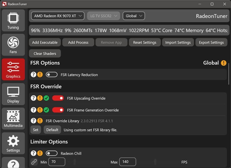 AMD prepara FSR Multi Frame Generation hasta 8x para sus Radeon RX, pero todavía no funciona