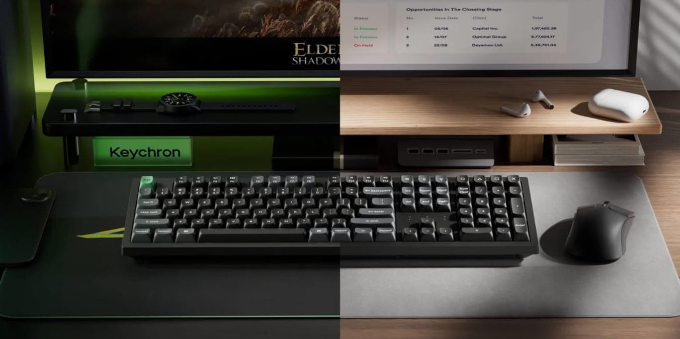 keychron teclado portada