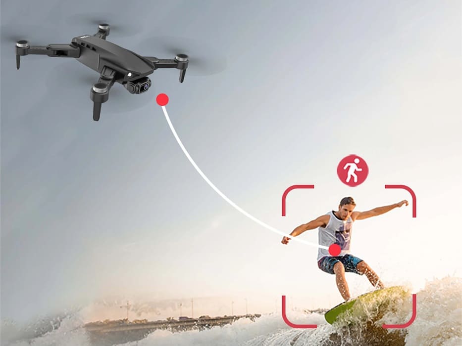 LYZRC L900 Plus: dron de 227 gramos con GPS, pantalla de 4,3 pulgadas y cámara dual por 110 dólares