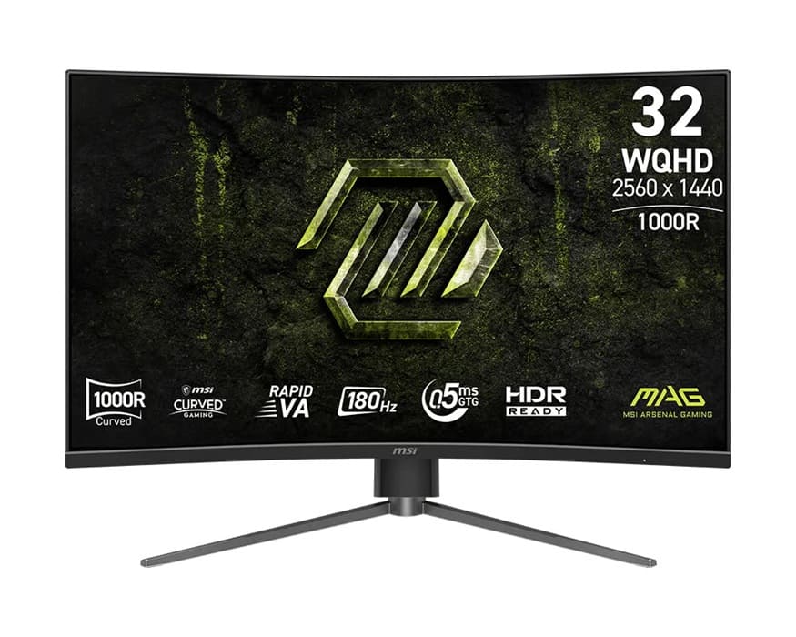 MSI presenta dos monitores WQHD de 320 y 180 Hz con paneles Rapid IPS y Rapid VA