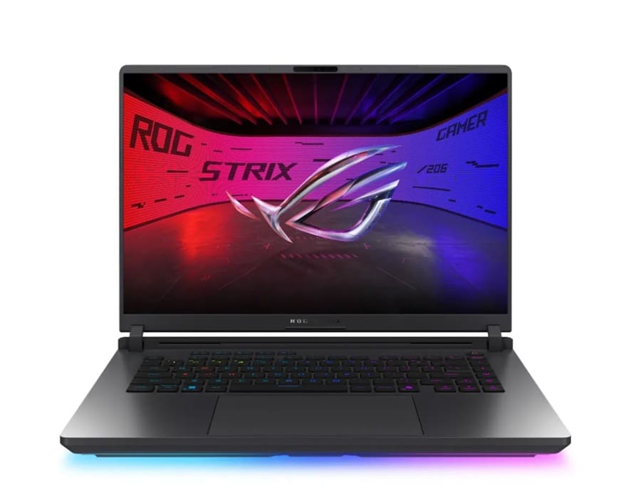 ASUS ROG Strix G16 2026 llega con Core Ultra 9 290HX Plus, RTX 5080 y pantalla de 300 Hz