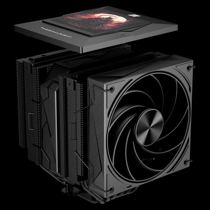 Thermalright Royal Pretor 130 Vision integra una pantalla LCD de 3,95 pulgadas