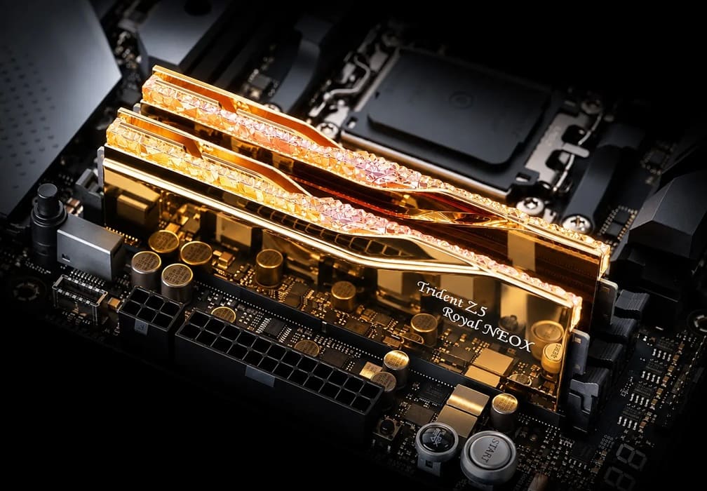 G.SKILL lanza las Trident Z5 Royal NeoX DDR5-6000 con AMD EXPO ULL