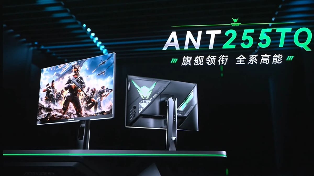 AntGamer lanza un Tandem WOLED 4K a 240 Hz y dos monitores QHD de 540 Hz
