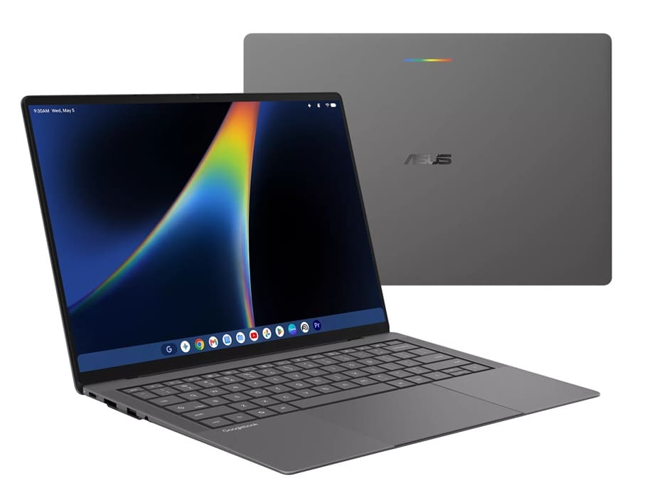 ASUS Googlebook 14 apuesta por Panther Lake, pantalla OLED 3K a 120 Hz y solo 0,99 kg