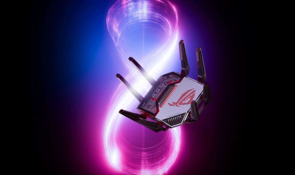 ASUS estrena su primer router WiFi 8 con hasta 30.000 Mbps y doble 10 GbE