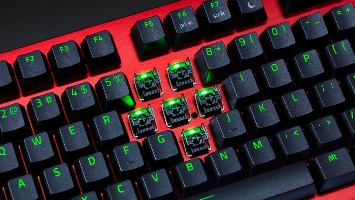 Razer estrena el Huntsman V3 Pro TKL 8KHz Sentinels Edition por 269,99€