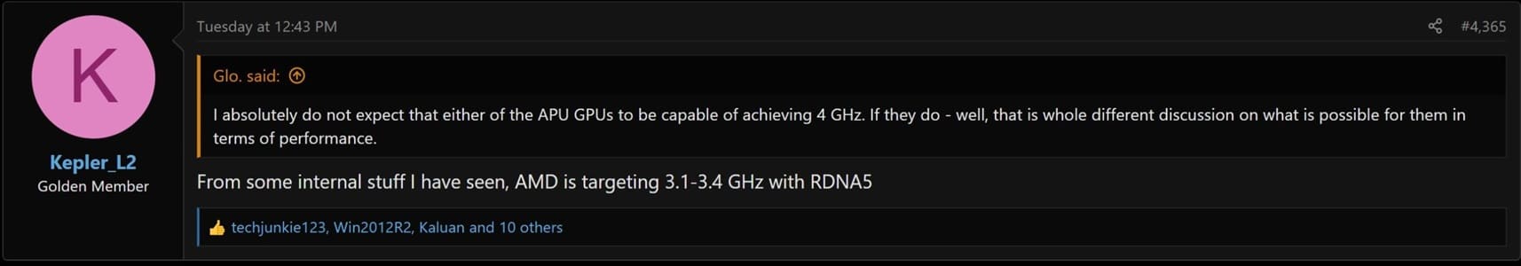 AMD RDNA 5 apunta a frecuencias de hasta 3,4 GHz, un 14% más que la RX 9070 XT
