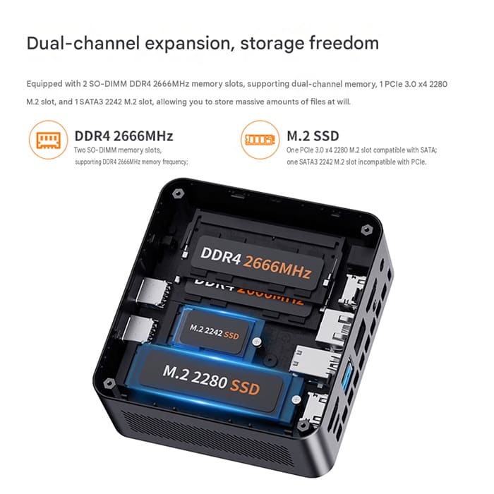 PELADN WO5 suma Ryzen 5 3500U, 8 GB de RAM y SSD de 256 GB por 1.549 yuanes