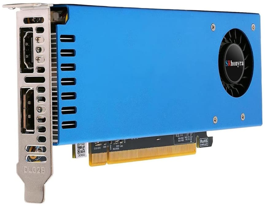 La RTX 3060 de un solo slot y sin conector de alimentación llega a Newegg por 495 dólares