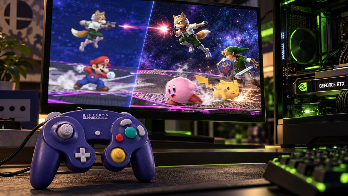 Super Smash Bros. Melee DLSS 5 portada (1)