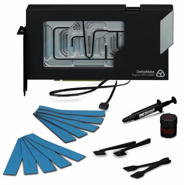 Thermal Grizzly lanza un bloque de agua de 549,90€ para las MSI GeForce RTX 5090 Suprim