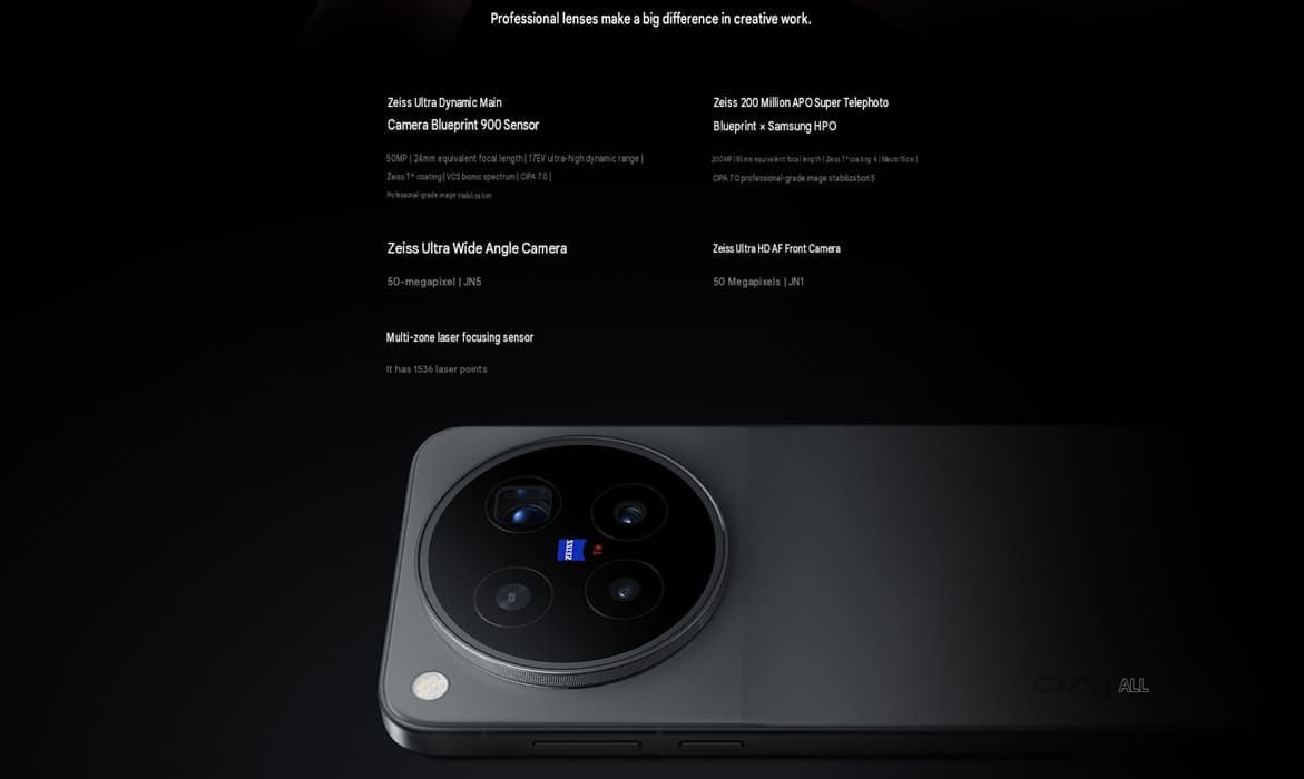 Vivo X500 Pro y X500 Pro Max estrenan el Dimensity 9600 Pro con baterías de hasta 8.000 mAh