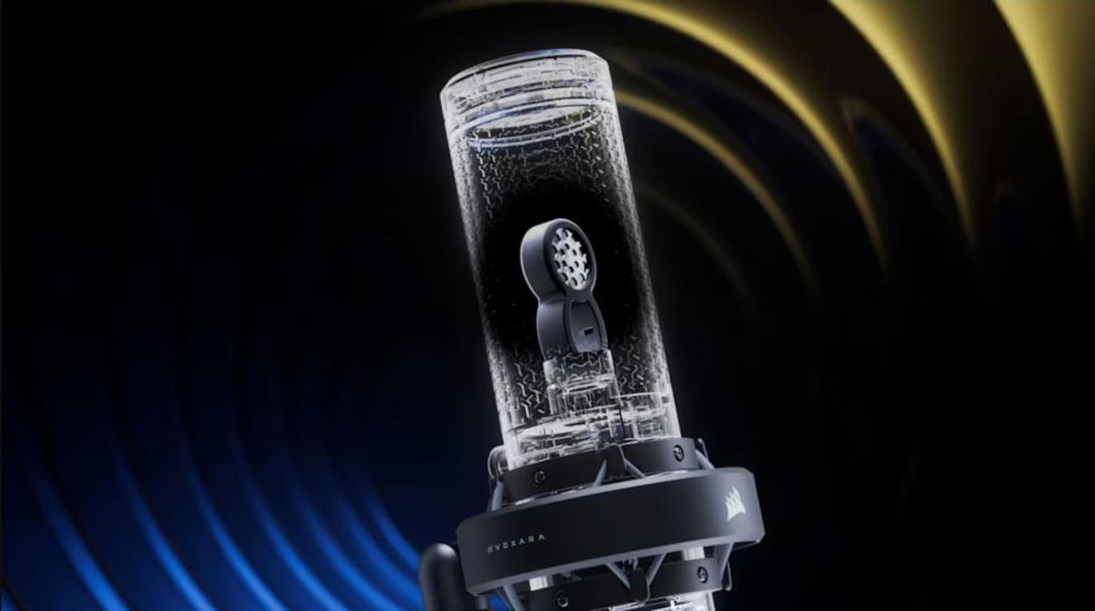 Corsair entra en los micrófonos USB premium con el Voxara de 32 bits a 192 kHz