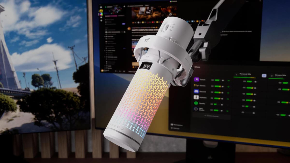 Corsair entra en los micrófonos USB premium con el Voxara de 32 bits a 192 kHz