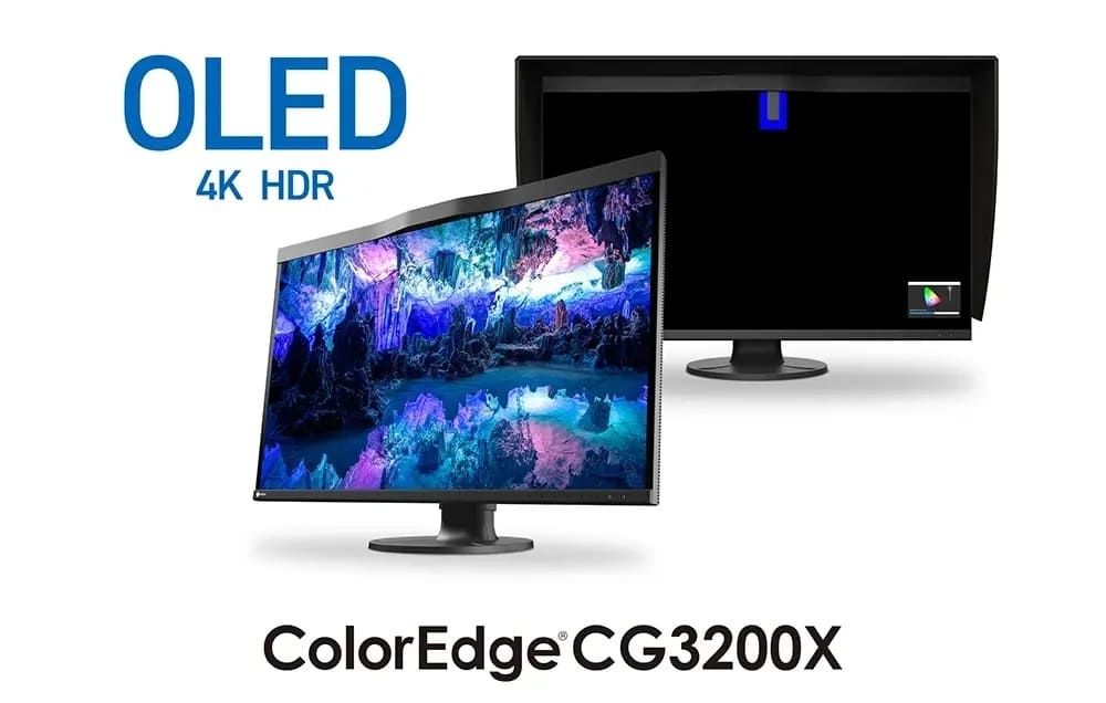 EIZO ColorEdge CG3200X estrena panel QD-OLED 4K de 31,5 pulgadas para uso profesional