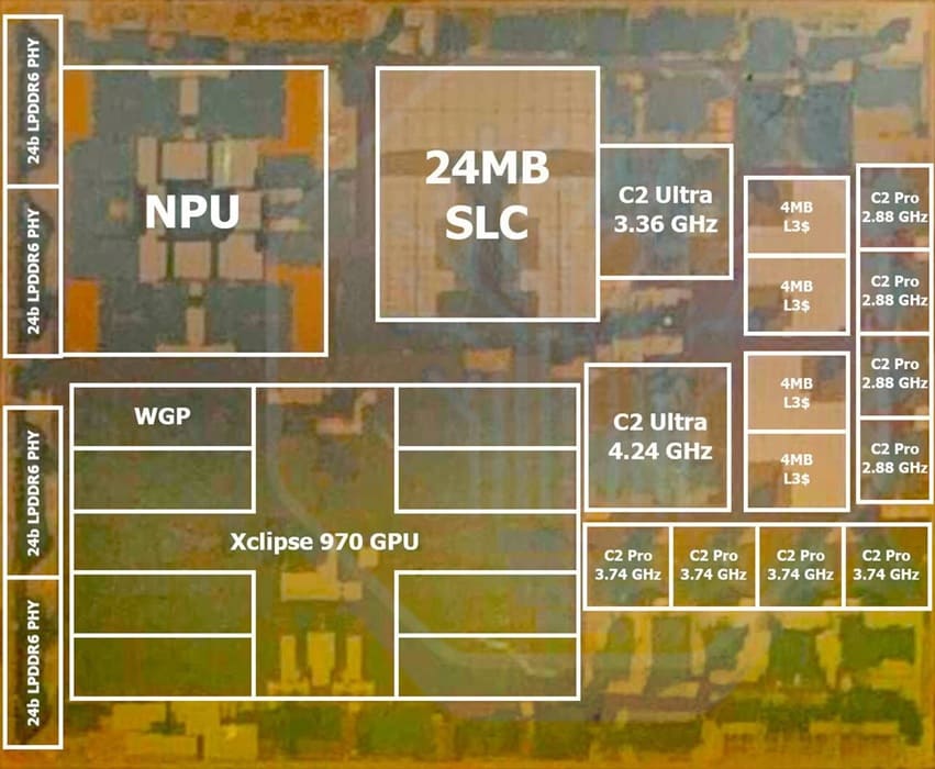 El Exynos 2700 se filtra con GPU RDNA 5 de 16 CU y CPU de 10 núcleos