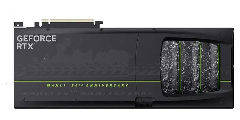Manli lanza una RTX 5080 OC 30th Anniversary de 400W limitada a 500 unidades