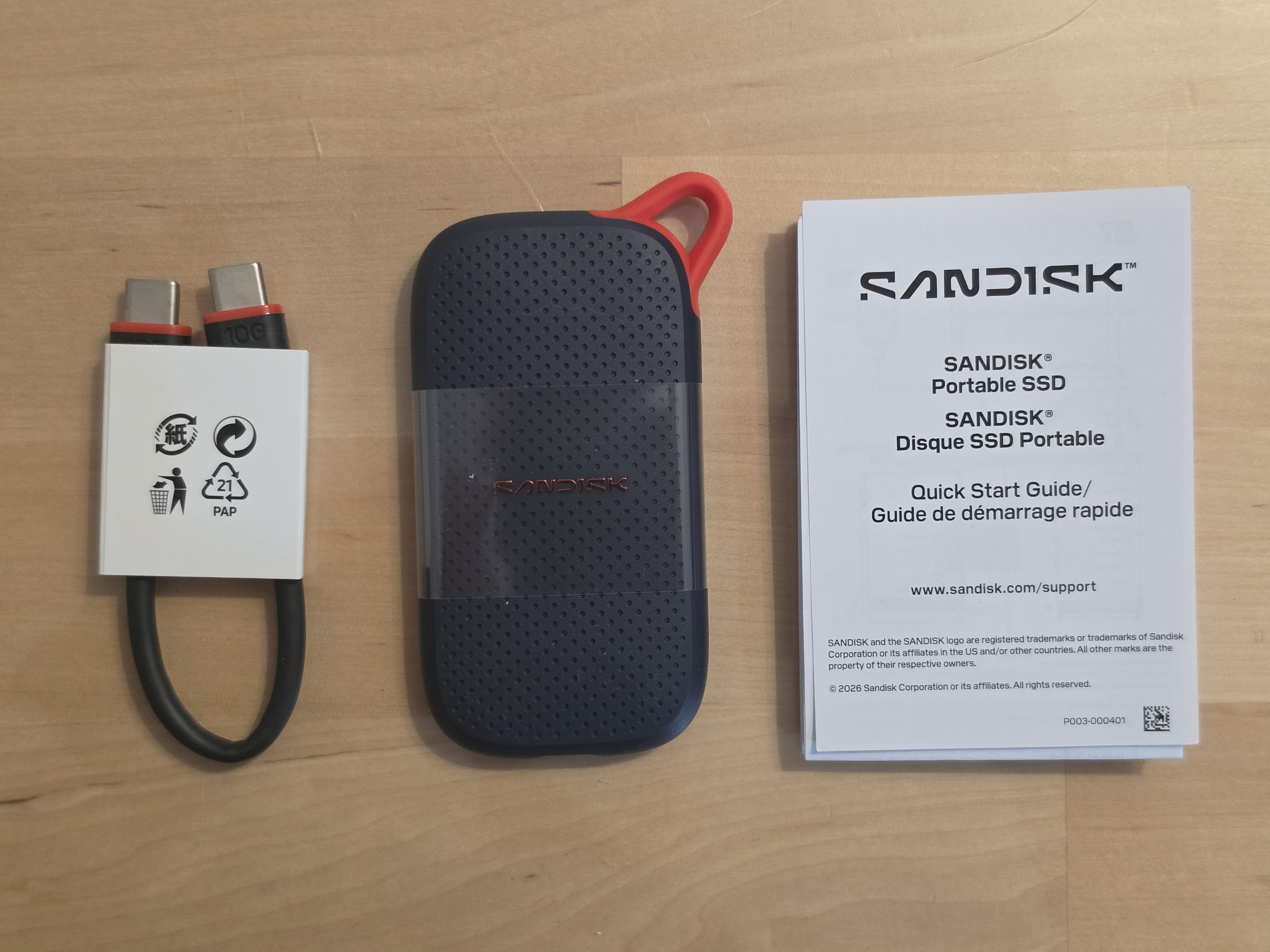 Análisis SanDisk Portable SSD V3 (1 TB): El equilibrio exacto entre velocidad y tamaño