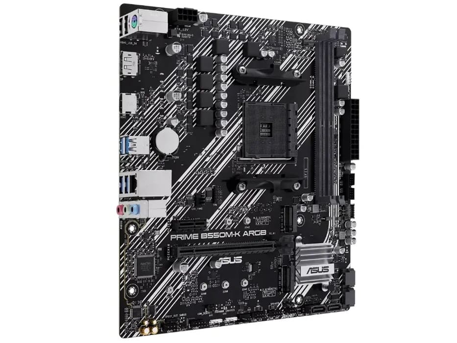 ASUS PRIME B550M-K ARGB-CSM llega a Japón por 7.480 yenes con AM4, PCIe 4.0 y doble M.2