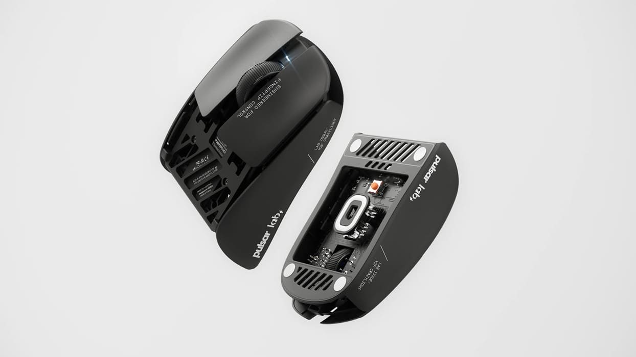Pulsar X2F CrazyLight baja hasta 29 g y alcanza una frecuencia de sondeo de 8.000 Hz