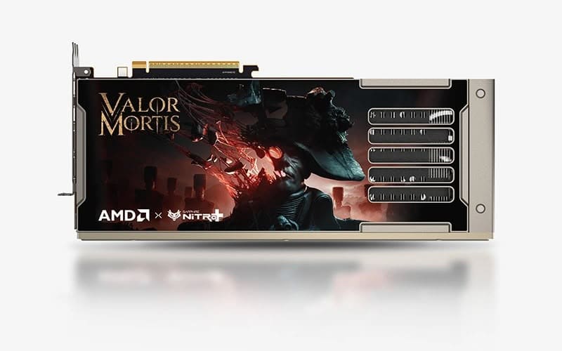 Sapphire presenta la NITRO+ RX 9070 XT OC Valor Mortis con 16 GB y backplate magnético