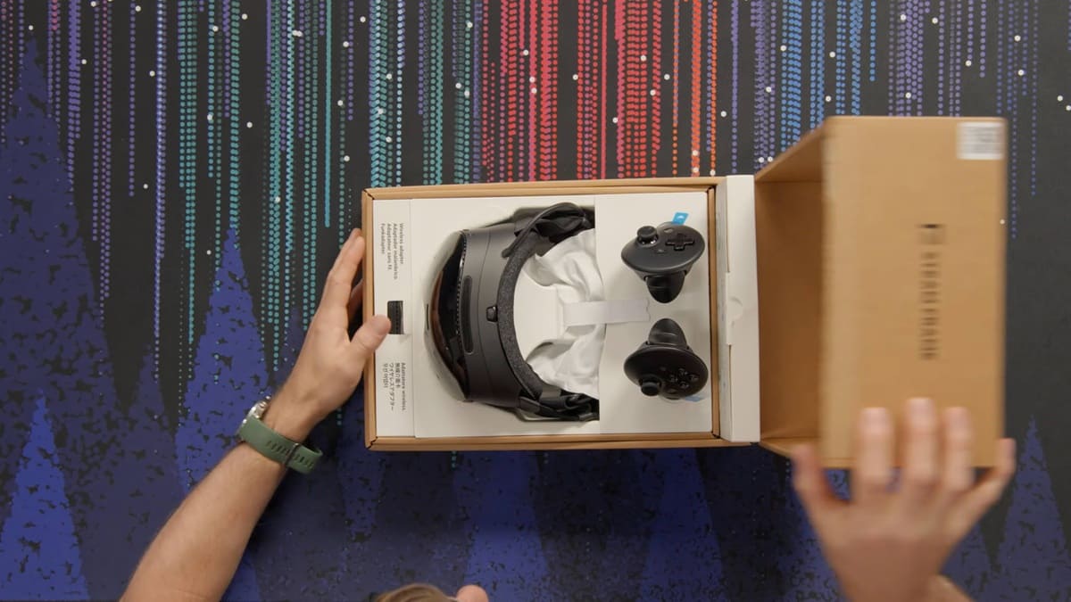 Steam Frame se filtra en un vídeo de ShortCircuit con kit ergonómico de 60$ y mandos con baterías reemplazables