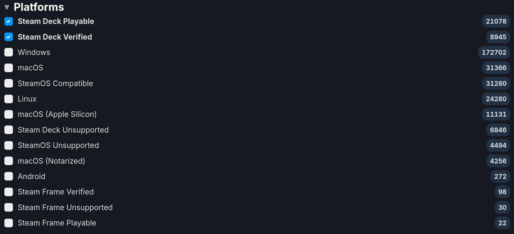 Steam Deck supera los 30.000 juegos Verified o Playable