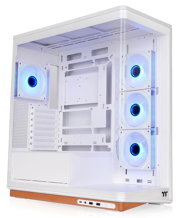 Thermaltake estrena la Stage 500 TG ARGB, una caja panorámica con espacio dedicado para figuras y decoración
