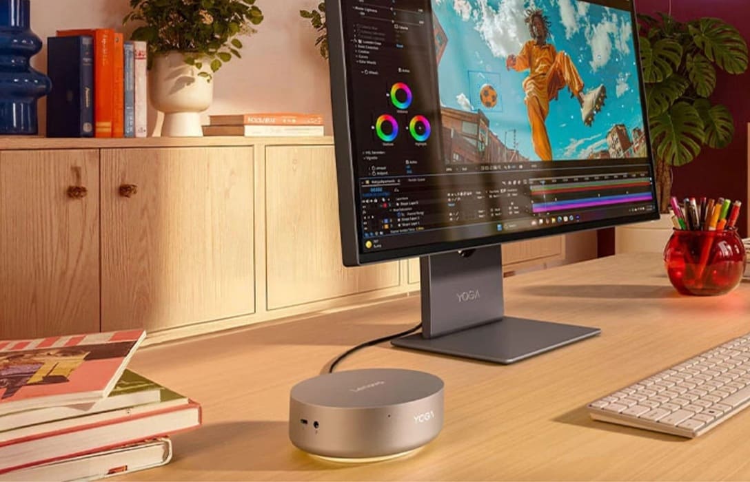 Lenovo Yoga Mini i Gen 11 completa su lanzamiento global con Panther Lake y Arc B390