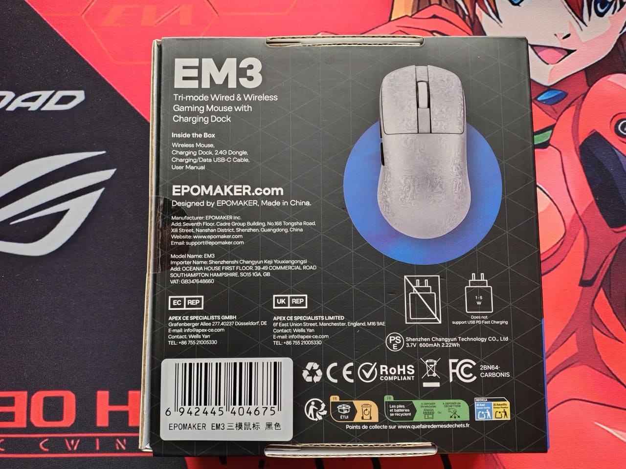 Análisis del EPOMAKER EM3: Peso pluma, base magnética y una gran sorpresa en rendimiento