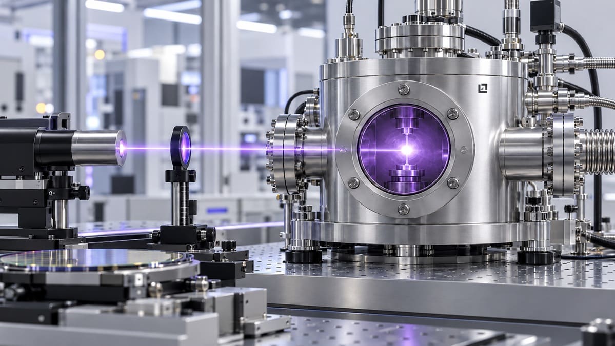 Laboratorio de vacío con láser violeta portada (1)