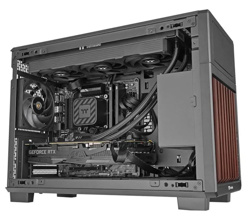 Thermaltake presenta el OB360, una refrigeración líquida AIO de 360 mm sin RGB y con ventiladores integrados
